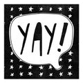 Creative Products Yay! 16x16 Canvas Wall Art