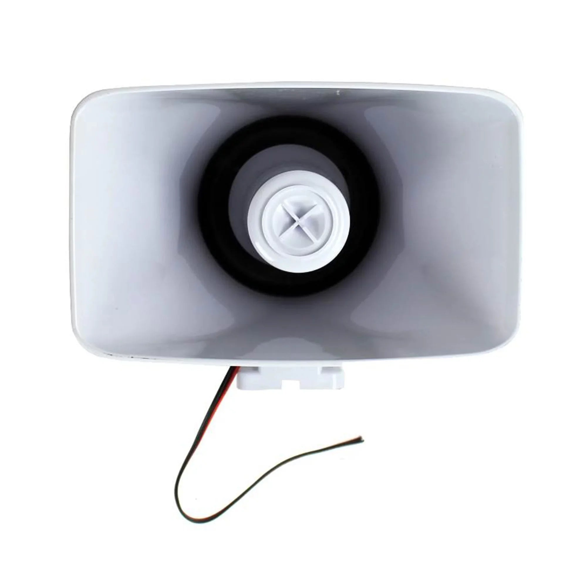 Pyle 8" 65 Watts 8 Ohms Indoor and Outdoor  Horn Speaker, White (4 Pack)