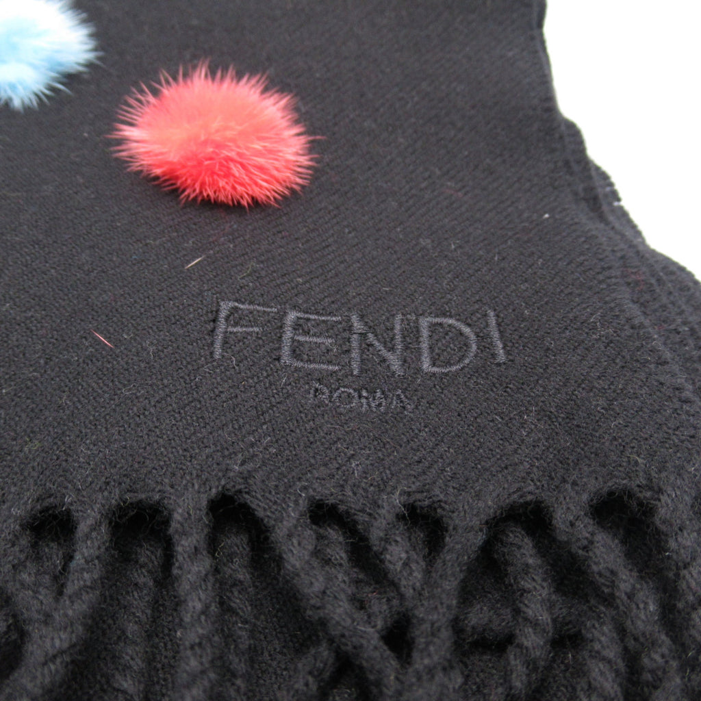 Pre-Owned  Scarf Black FXT32150IF0QA1 (Like New)