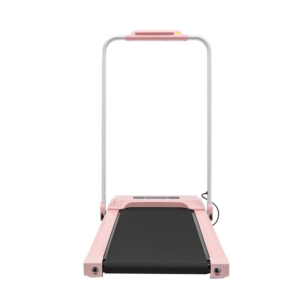 Fichiouy Folding Compact Treadmill with Remote Control  Display 220 lbs Capacity for Small Space