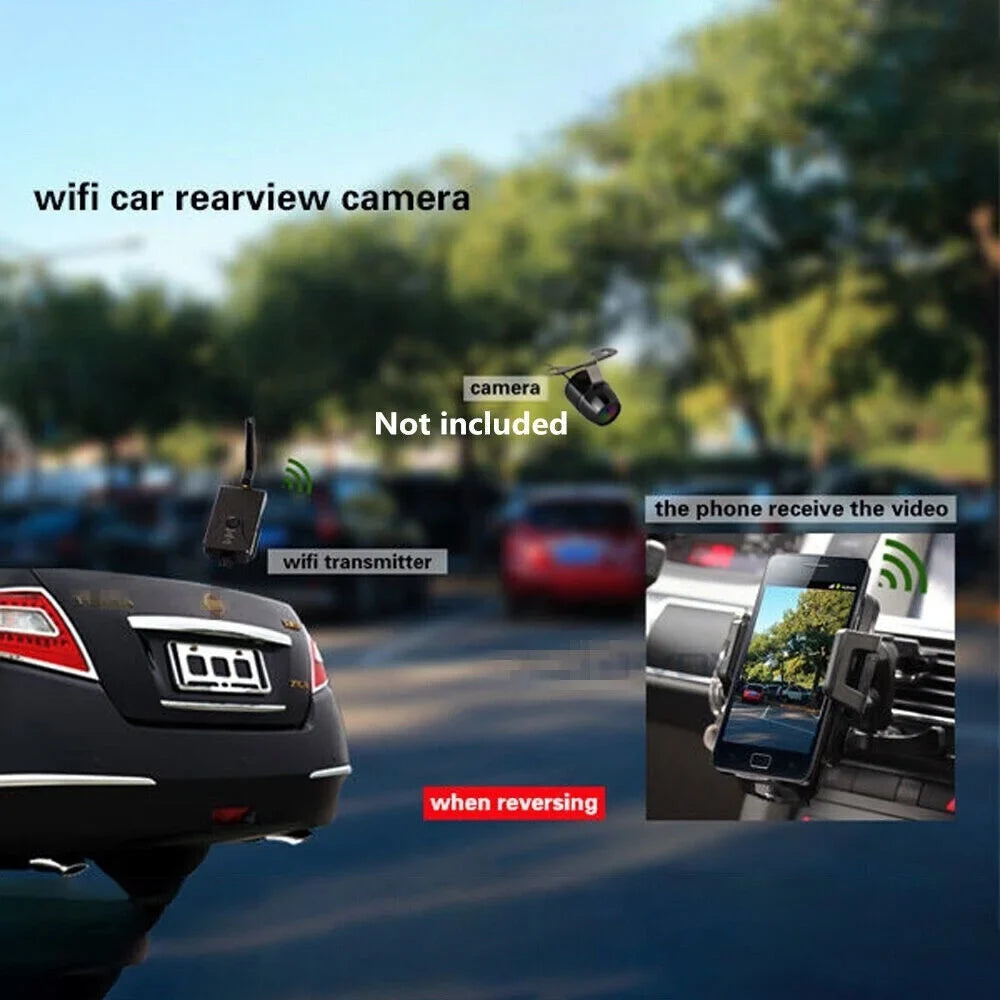 Convert your Wired Rear View Camera to Wireless with this Car Reversing Camera  to Wifi Transmitter Module - 2.4G Wireless - Easy Installation