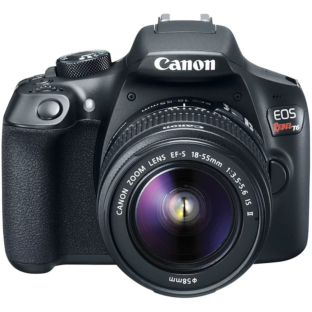 Canon  Rebel T6/2000D  Camera with 18-55mm and 55-250mm Lenses Kit