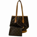 Pre-Owned Louis Vuitton Monogram Petit Baguette  M42238 with Pouch Bag Tote Shoulder Ladies (Fair)