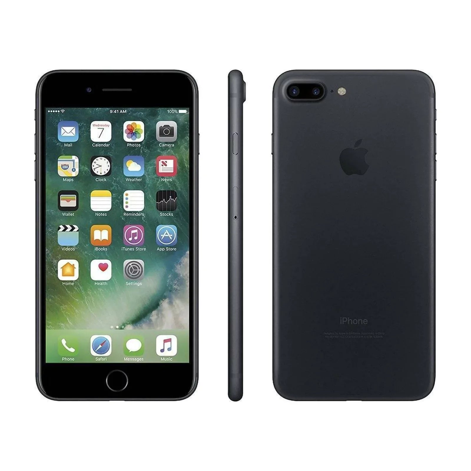 Restored Apple iPhone 7 Plus 128GB Verizon  Unlocked TMobile &T 4G  Black (Refurbished)