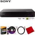 Sony -S1700 Streaming Blu-ray Disc Player Bundle with Deco Gear 6FT 4K  Cable, Microfiber Cleaning Cloth, Deco Essentials Laser Lens Cleaner & 1 Year  Enhanced Protection Pack