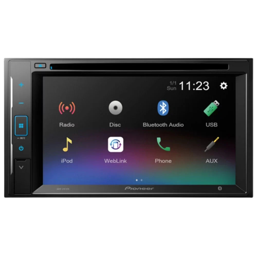 KIT4977 Bundle for Volkswagen Jetta 1999-2002 W/ Pioneer Double  Car Stereo with Bluetooth/Backup Camera/Installation Kit/in-Dash / / 6.2"  Touchscreen Digital Media Receiver