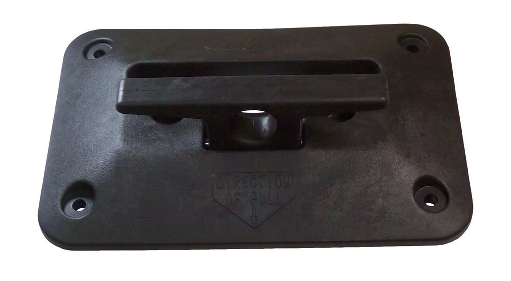 The Cleat Seat Retractable Dock Cleat, Solid Black