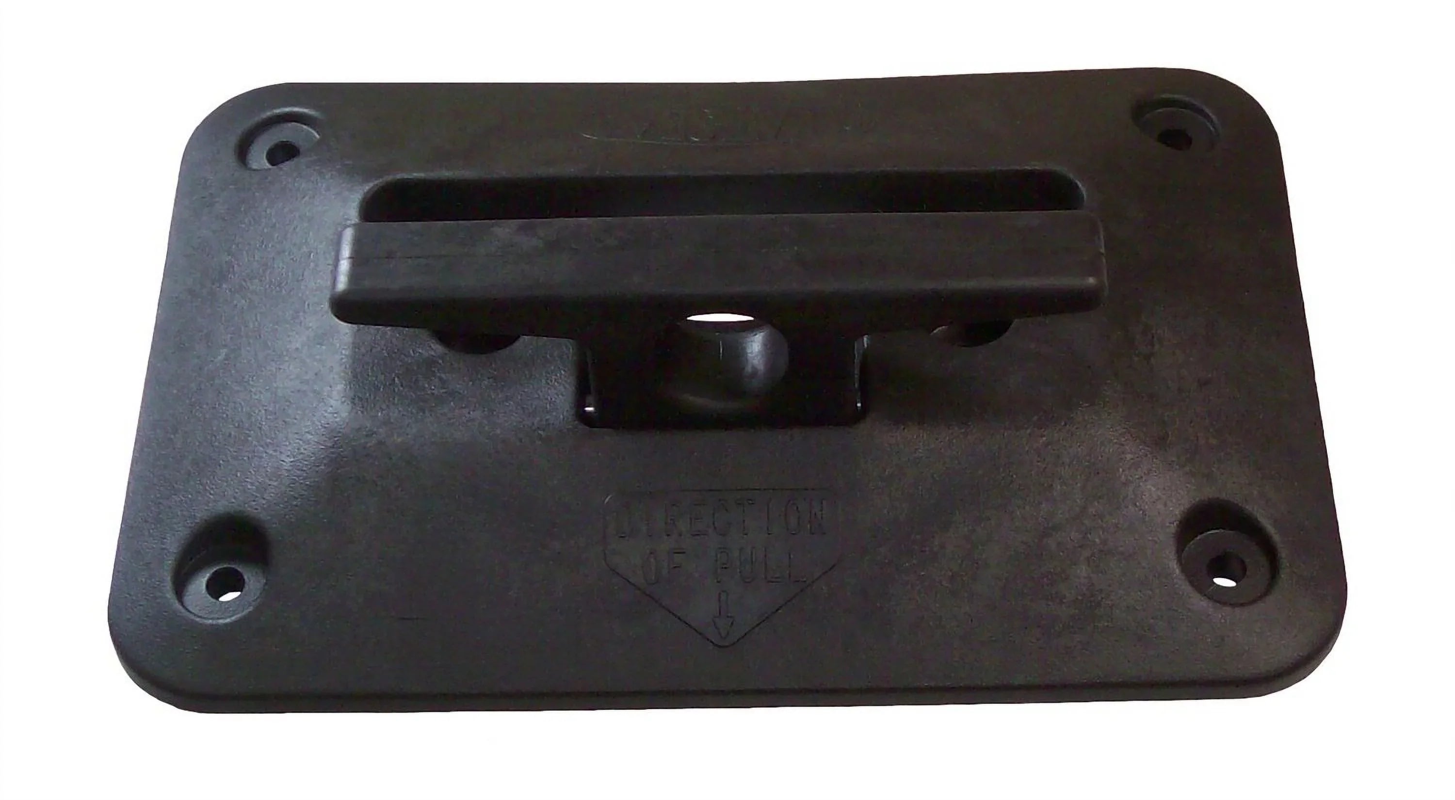The Cleat Seat Retractable Dock Cleat, Solid Black