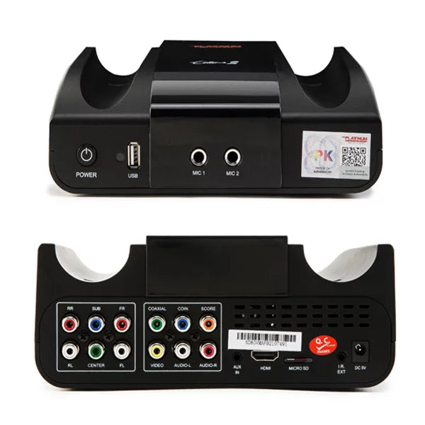 2023 Platinum Cello2 Karaoke Machine for  with Lyrics Display Built-in 23K+ Aldult Kids Mixed Language MVs & Songs 2 Upgraded Wireless Mic Digital Video Song Recording