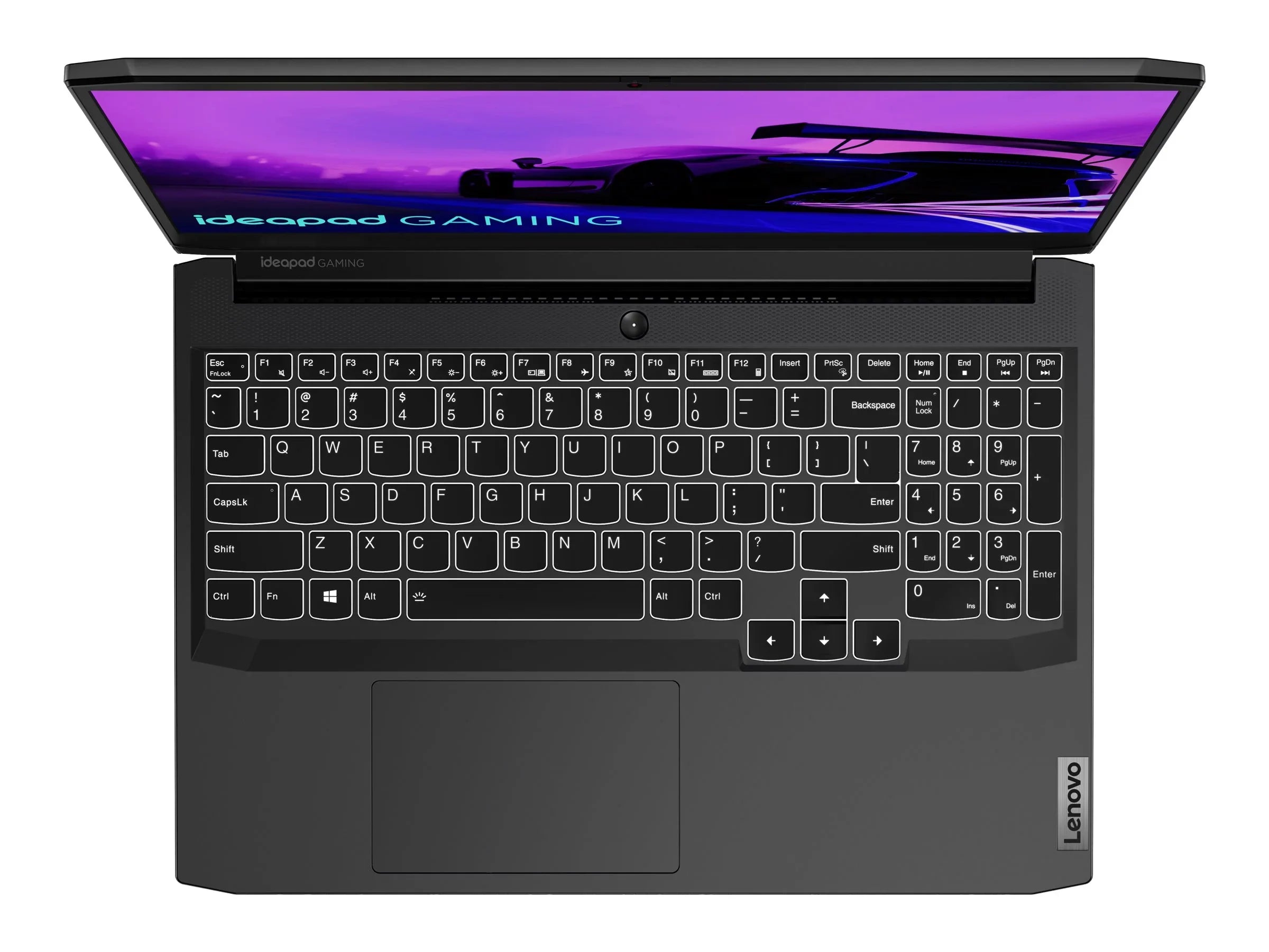 Lenovo IdeaPad Gaming 3 15ACH6 82K2 - 180-degree hinge design -  Ryzen 5 - 5600H / up to 4.2 GHz - Win 11 Home -   1650  - 8   - 512   NVMe - 15.6"  1920 x 1080 (Full ) @ 120 Hz - 802.11a/b/g/n/ac/ax - shadow black - kbd: