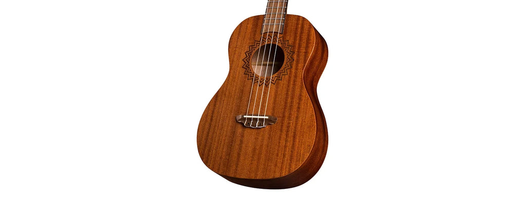 Luna Guitar Uke Vintage Mahogany Baritone -