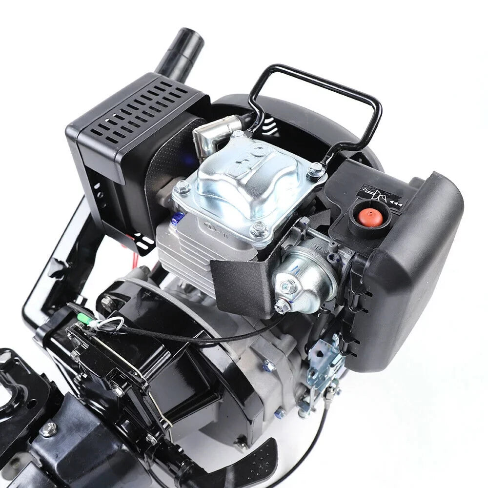 6  4-Stroke Heavy Duty Outboard Motor Fishing Boat Engine Air Cooling System