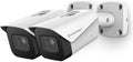 2-Pack Amcrest UltraHD 4K (8MP) Bullet   Camera, 3840x2160, 131ft NightVision, 2.8mm Lens, IP67 Weatherproof, MicroSD Recording, White (2PACK-IP8M-2496EW)