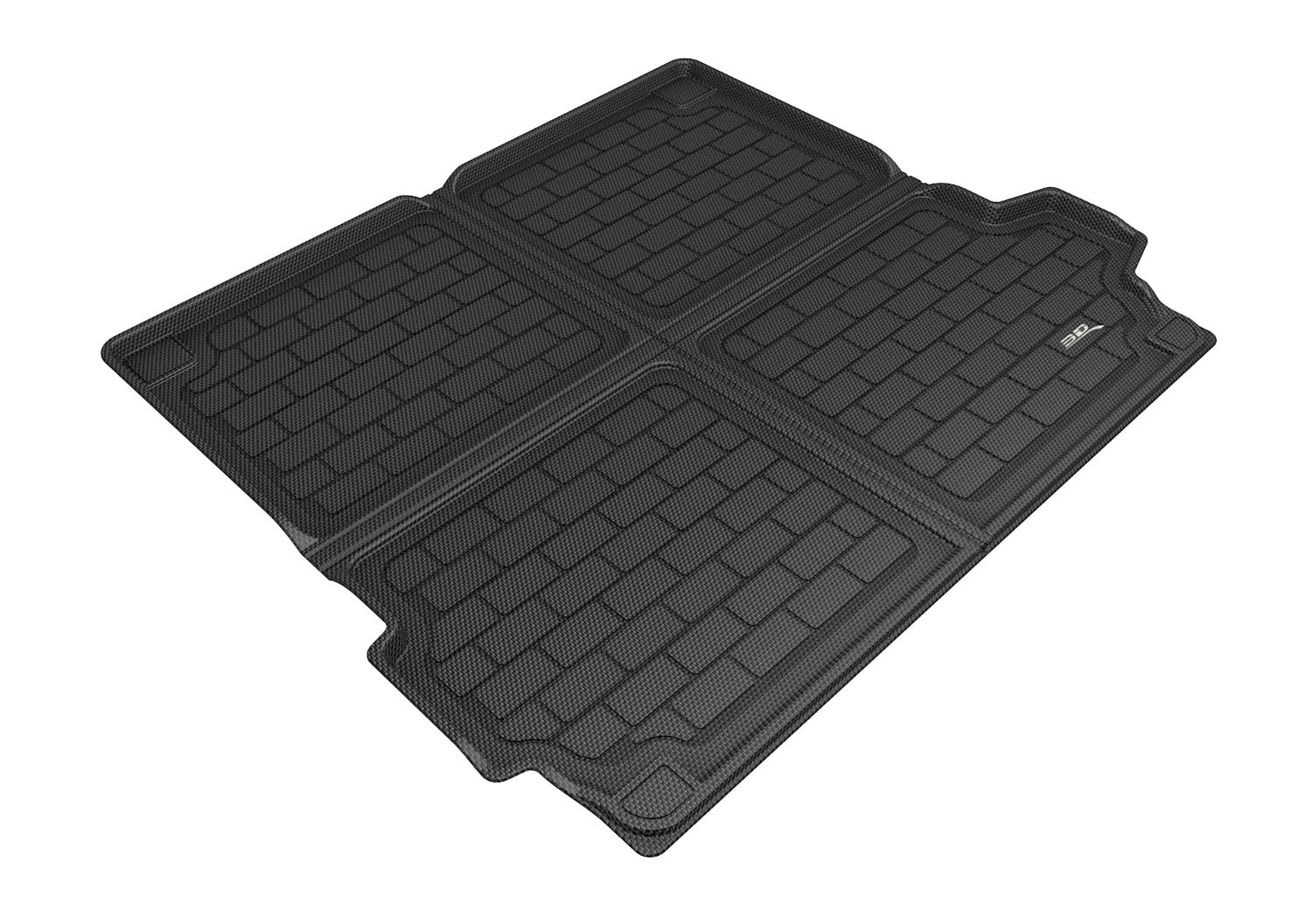 3D MAXpider 19-21  X5 G05 Kagu Behind 2nd Row (w/o Cargo Net) Cargo Liner- Black Fits select: 2023  X5 XDRIVE40I