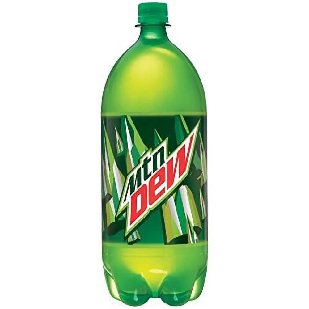 Mountain Dew Soda, 2-Liter (Pack Of 6)