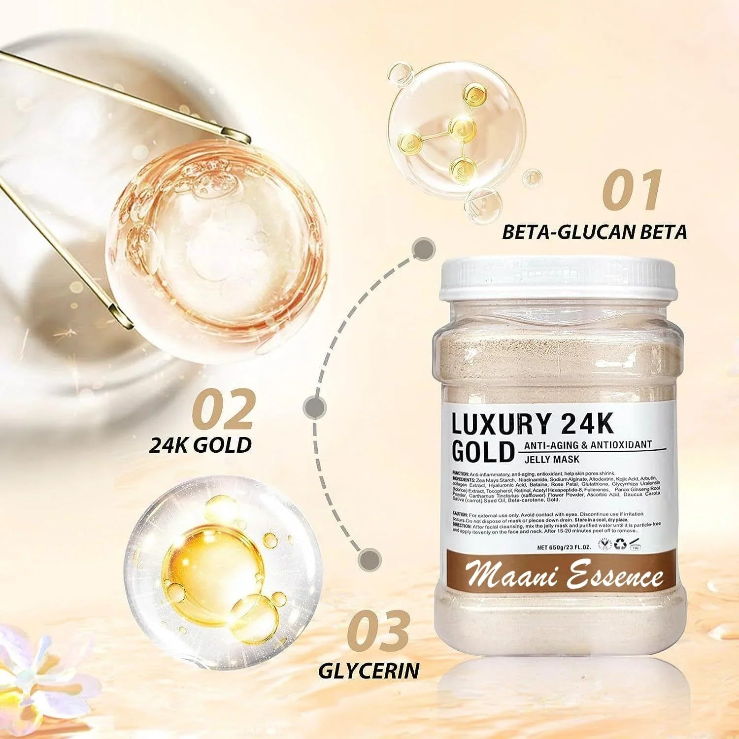 Jelly Mask Peel Off Face Masks SkinCare, Natural Gel Powder for Facial Mask, Professional hydrojelly Mask, Moisturizing & Hydrating 23 Fl Oz  Facial Skin Care Peel Off (2K )