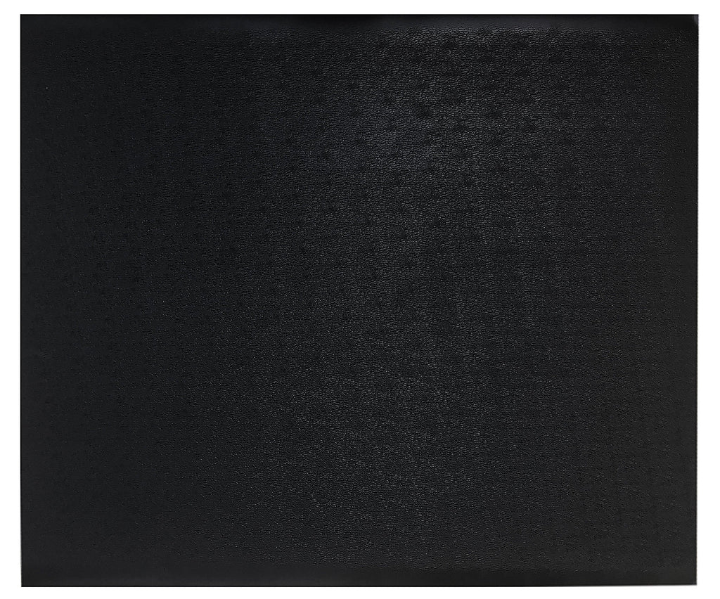 SuperMats - Gym Mat - Super Heavy Duty Quality - Commercial Grade Solid Vinyl - Home Gym Mat, Black, 50 In. x 60 In.