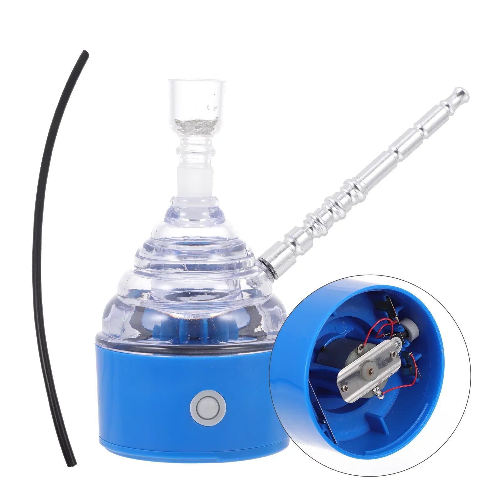 1 Pc Portable Fumigator Reusable Salmon Smoker with Extension Tube (Green)