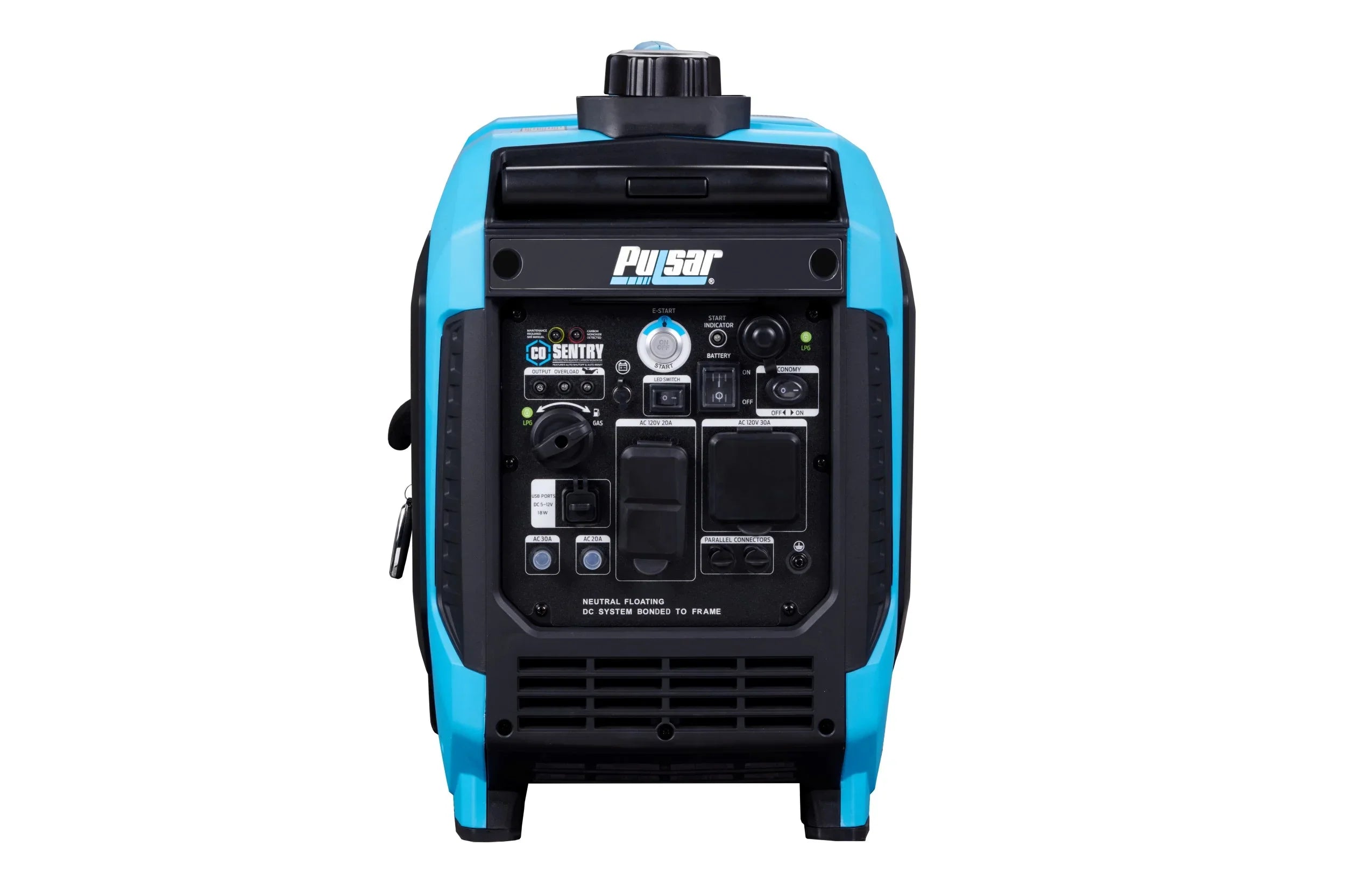 Pulsar 5000-Watt Dual Fuel  Ready Inverter Generator with Remote Start and  Sentry