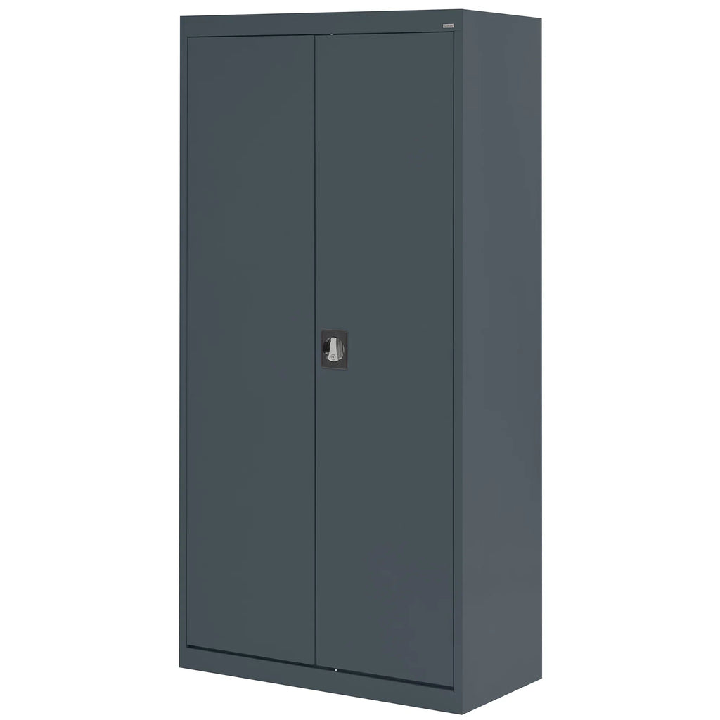 Elite Series Wardrobe Cabinet with Adjustable Shelf, 36"W x 24"D x 72"H, Charcoal