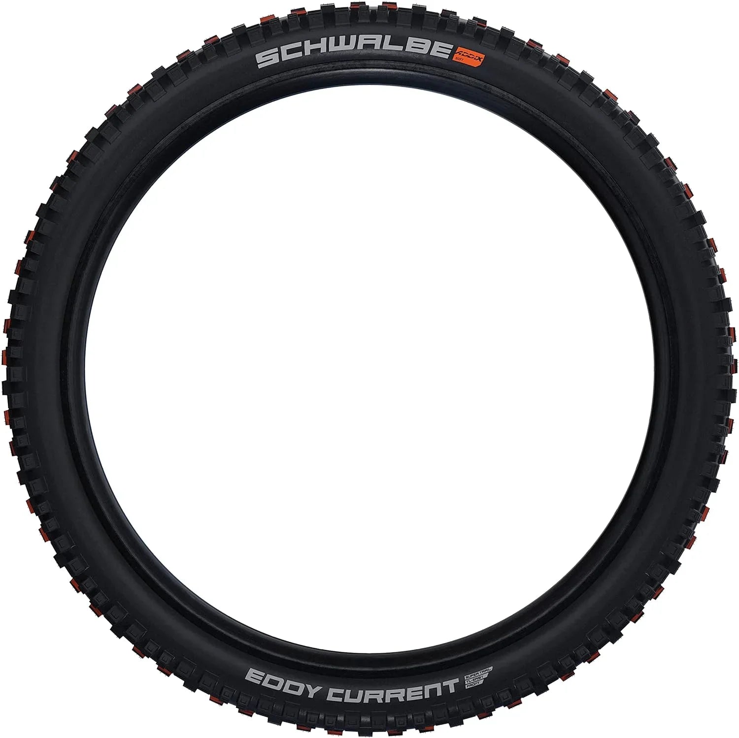 Eddy Current / And Enduro Tubeless Folding Front Bike Tire | Multiple Sizes | Evolution, Super Trail, Addix Soft | Black