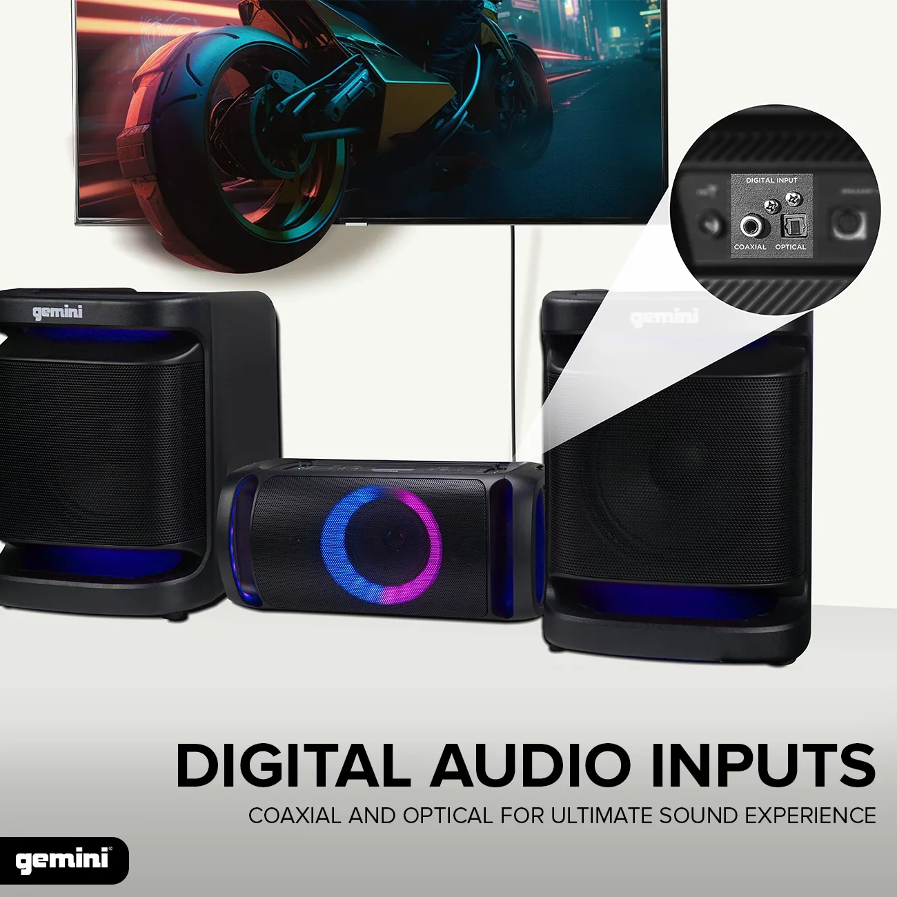 Gemini Sound -4800 Bluetooth  Party Light Stereo & Home Theater Audio System with 4000W Watts