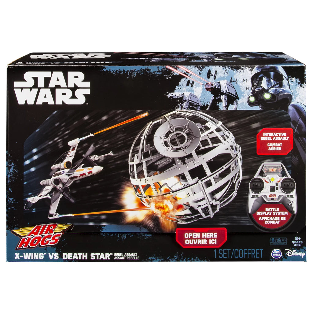 Air Hogs - Star Wars X-wing vs. Death Star, Rebel Assault -  Drones