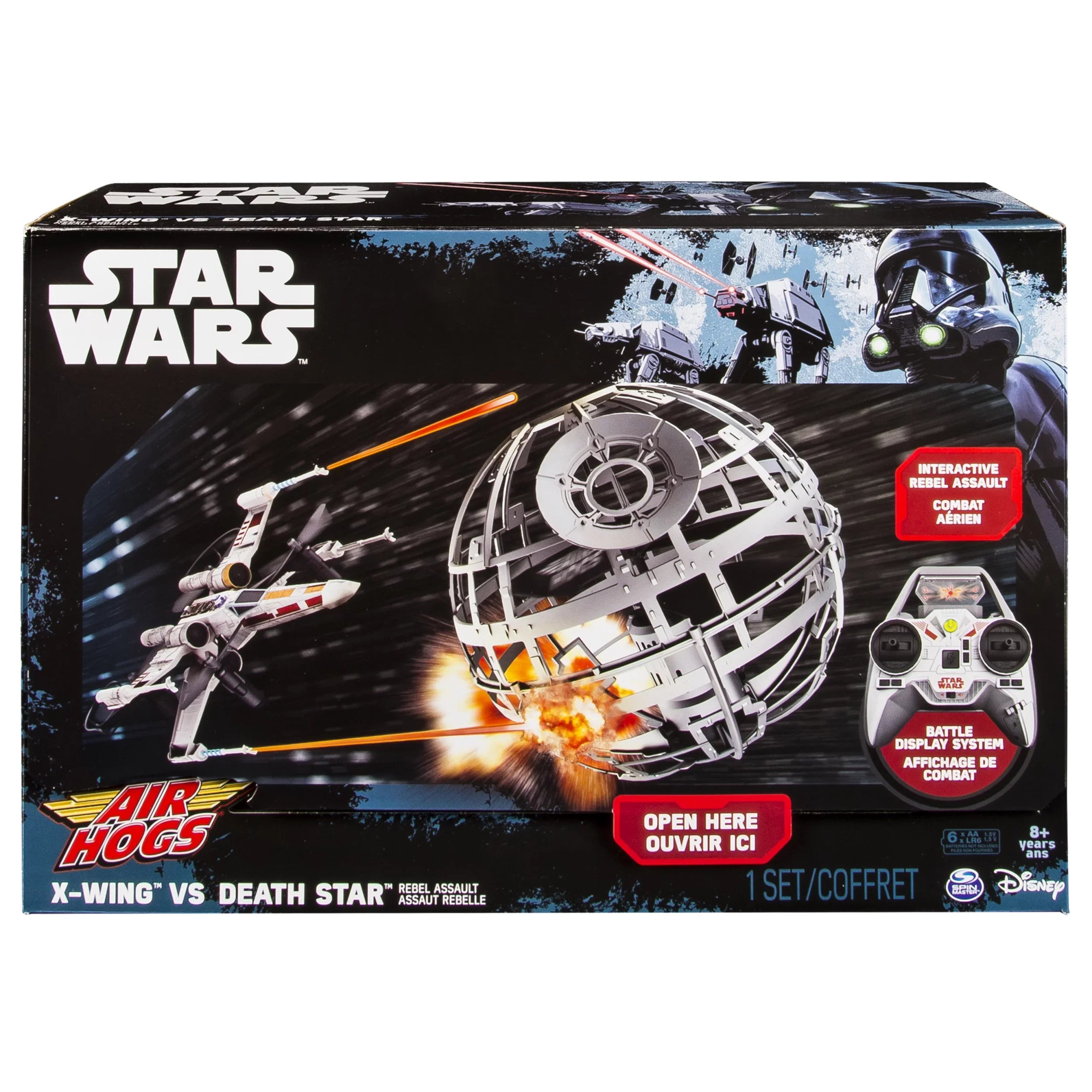 Air Hogs - Star Wars X-wing vs. Death Star, Rebel Assault -  Drones