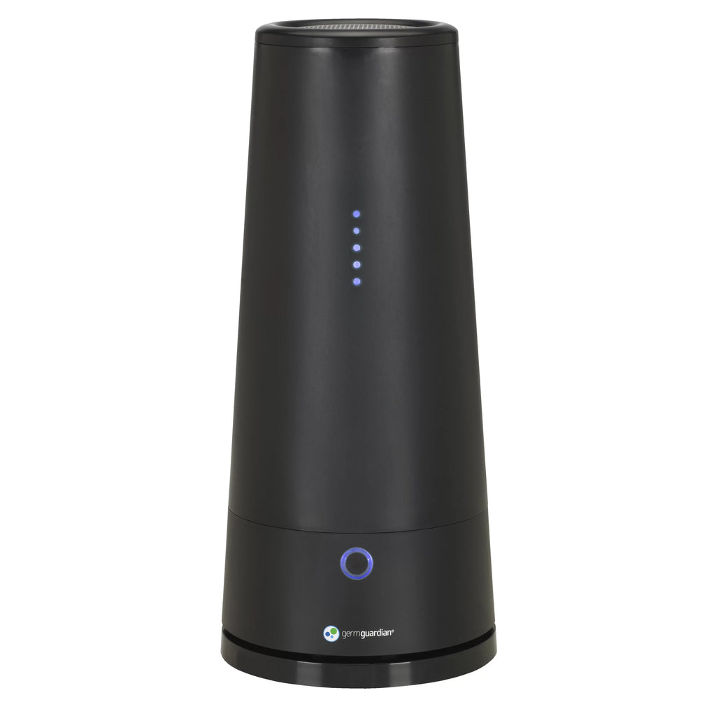 GermGuardian Tabletop -C Air Sanitizer with 2 Speeds Reduces Odors and Germs, GG3000BCA, Black