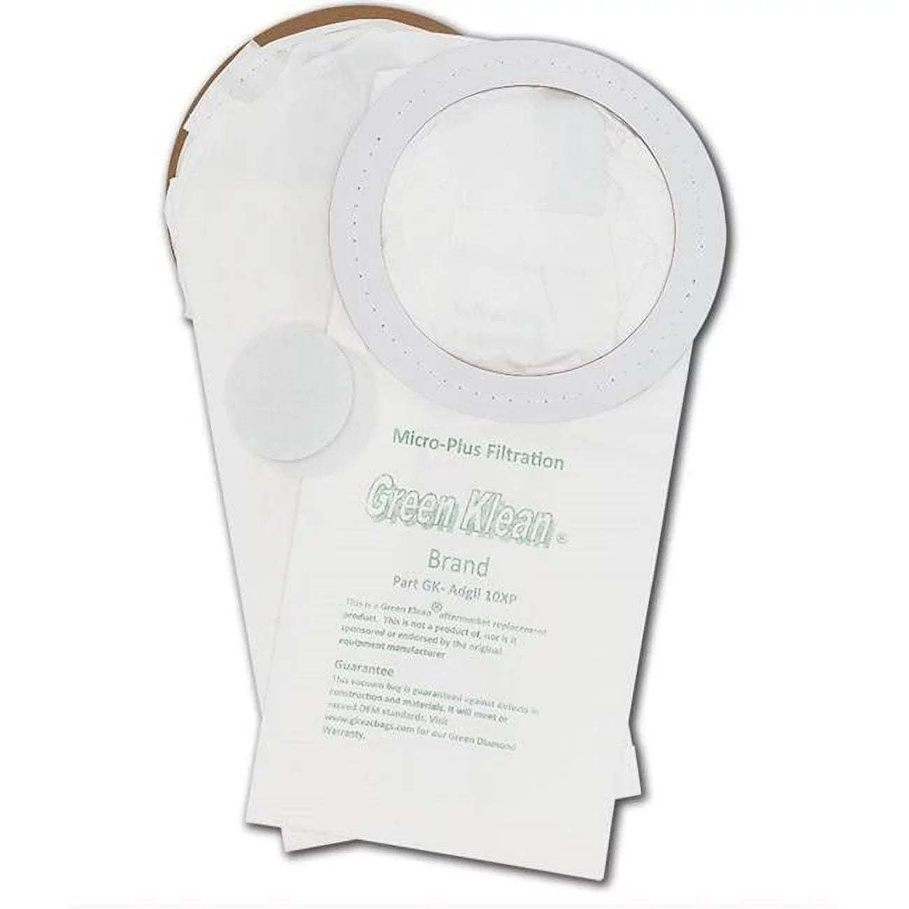 Green Klean -Adgil10XP Nilfisk Advance Adgility 10XP Replacement Vacuum Bags - 10 per Case - Case of 10