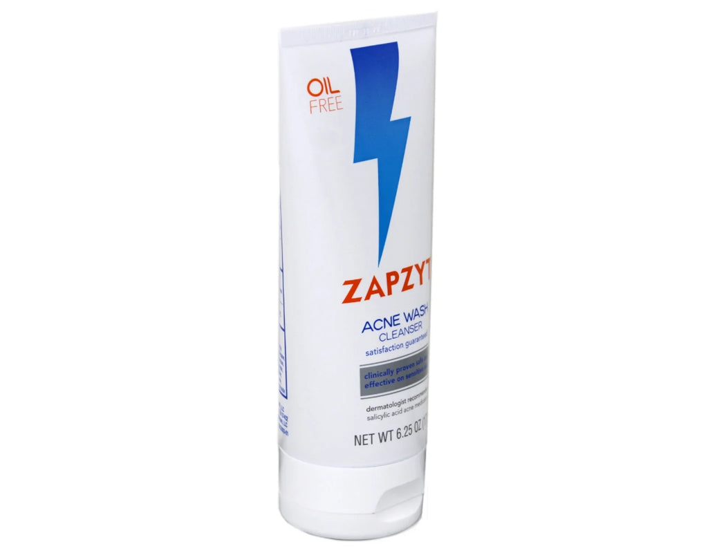 Zapzyt Acne Wash Cleanser Oil Free, 6.25 Oz. - Pack of 6