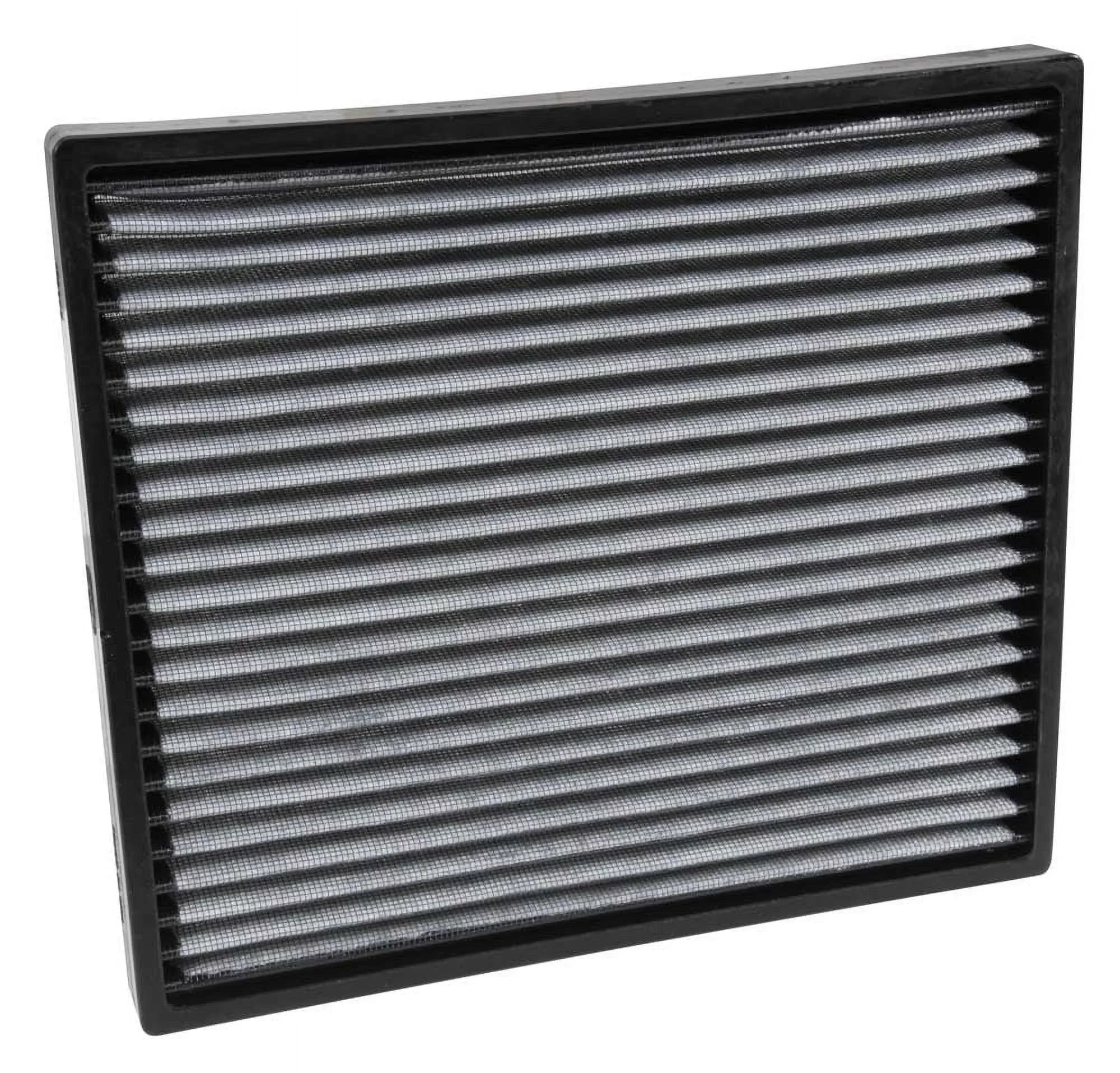 K&N VF2043 Washable & Reusable Cabin Air Filter Cleans and Freshens Incoming Air for your Cadillac Fits select: 2003-2005,2008-2013