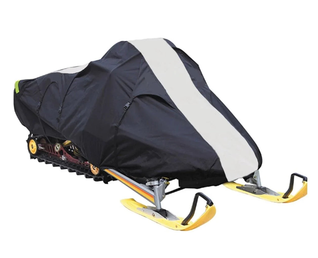 600D Snowmobile Travel and Storage Cover Compatible for 2004-2004 Model Year Ski Doo Bombardier   2  600  Sleds. Slush and Mud Protection