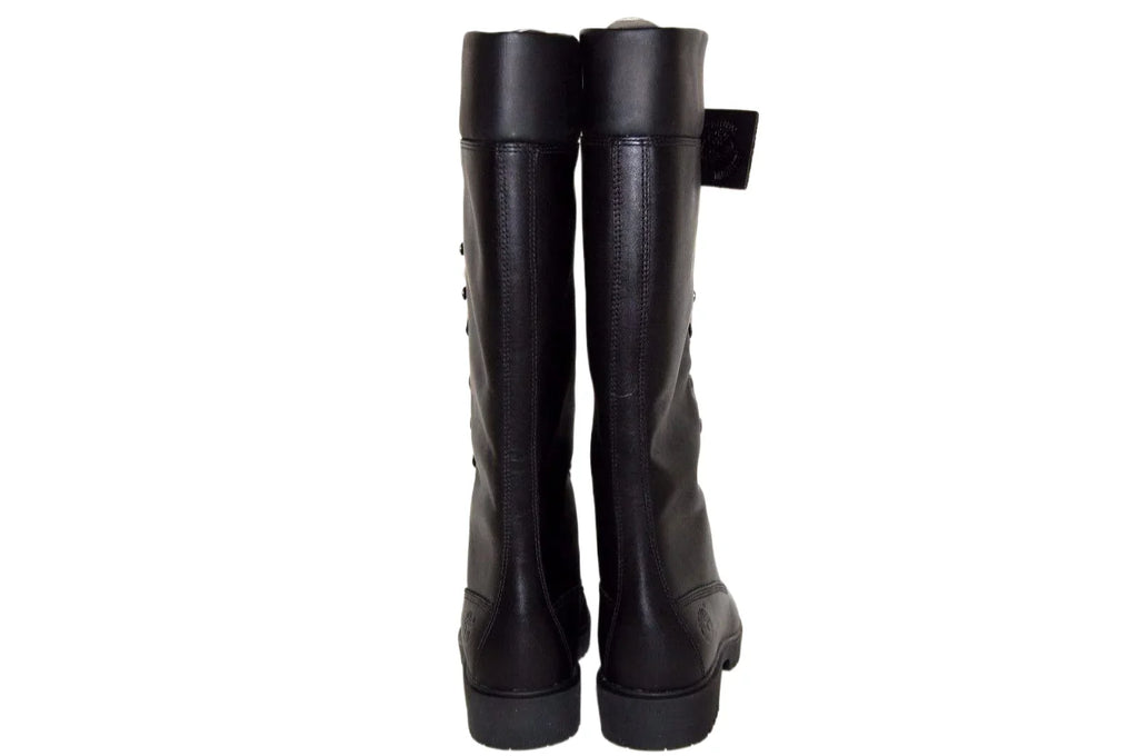 Timberland Women Premium 14 Inch Black Medium Leather Boot 28398  Size 5