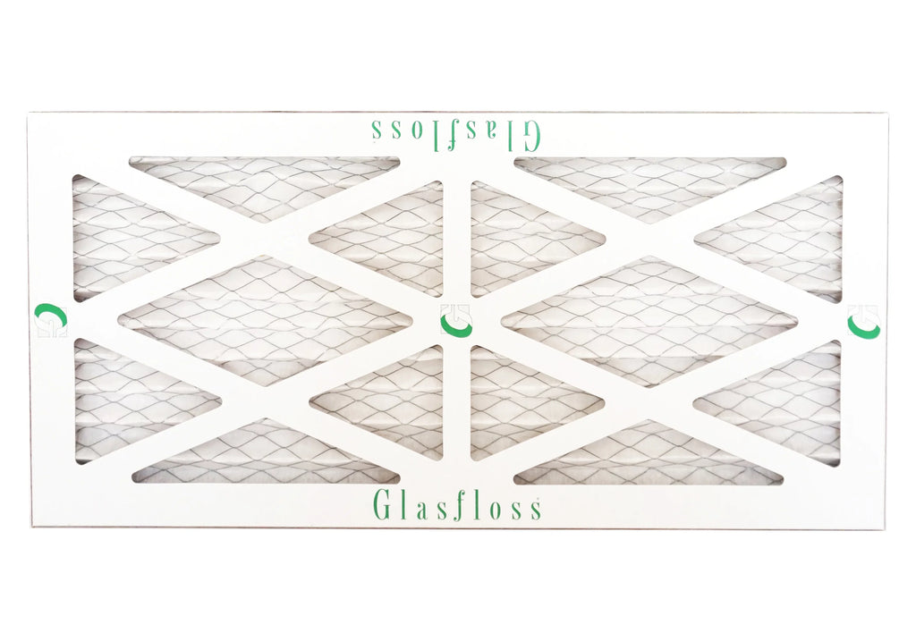 Glasfloss 10x30x1 -  13 -Qty:4 - Furnace Air Filter - Made in  (Actual Size: 9.5 x 29.5x7/8 inch)