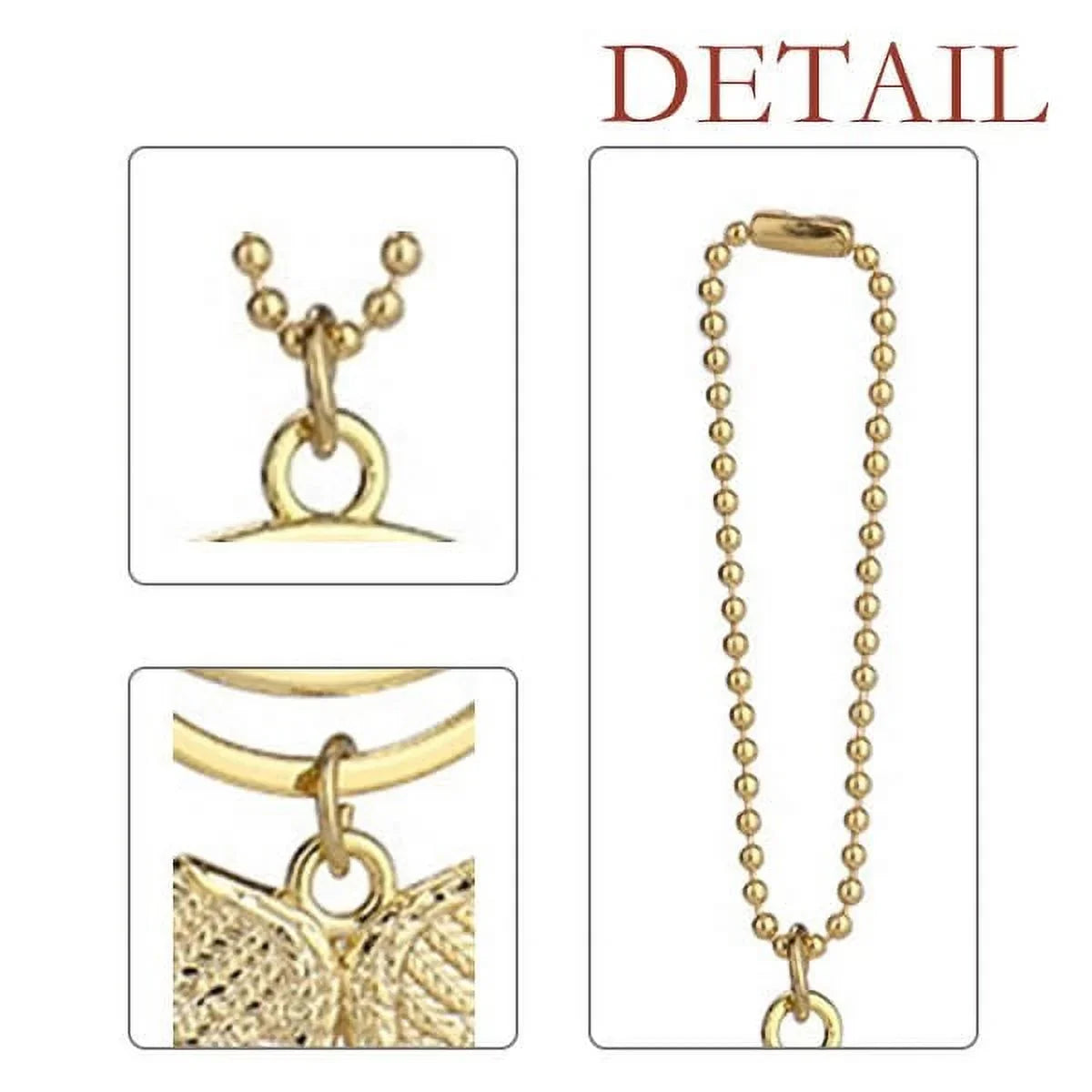 99 years old Boy Age Longevity Car Keychain Angel Wing Pendant