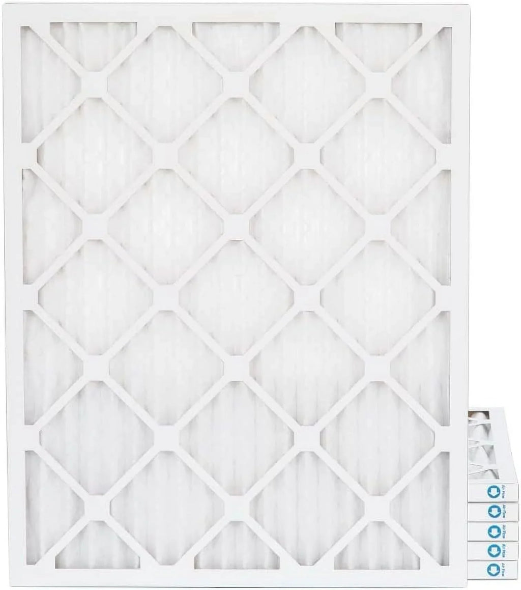14X20x1  11,  1000 Pleated Furne 1" Air Filters By Pamlico. 6 Pk. Size: 13-1/2 X 19-1/2 X 3/4