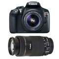 Canon  Rebel T6/2000D  Camera with 18-55mm and 55-250mm Lenses Kit