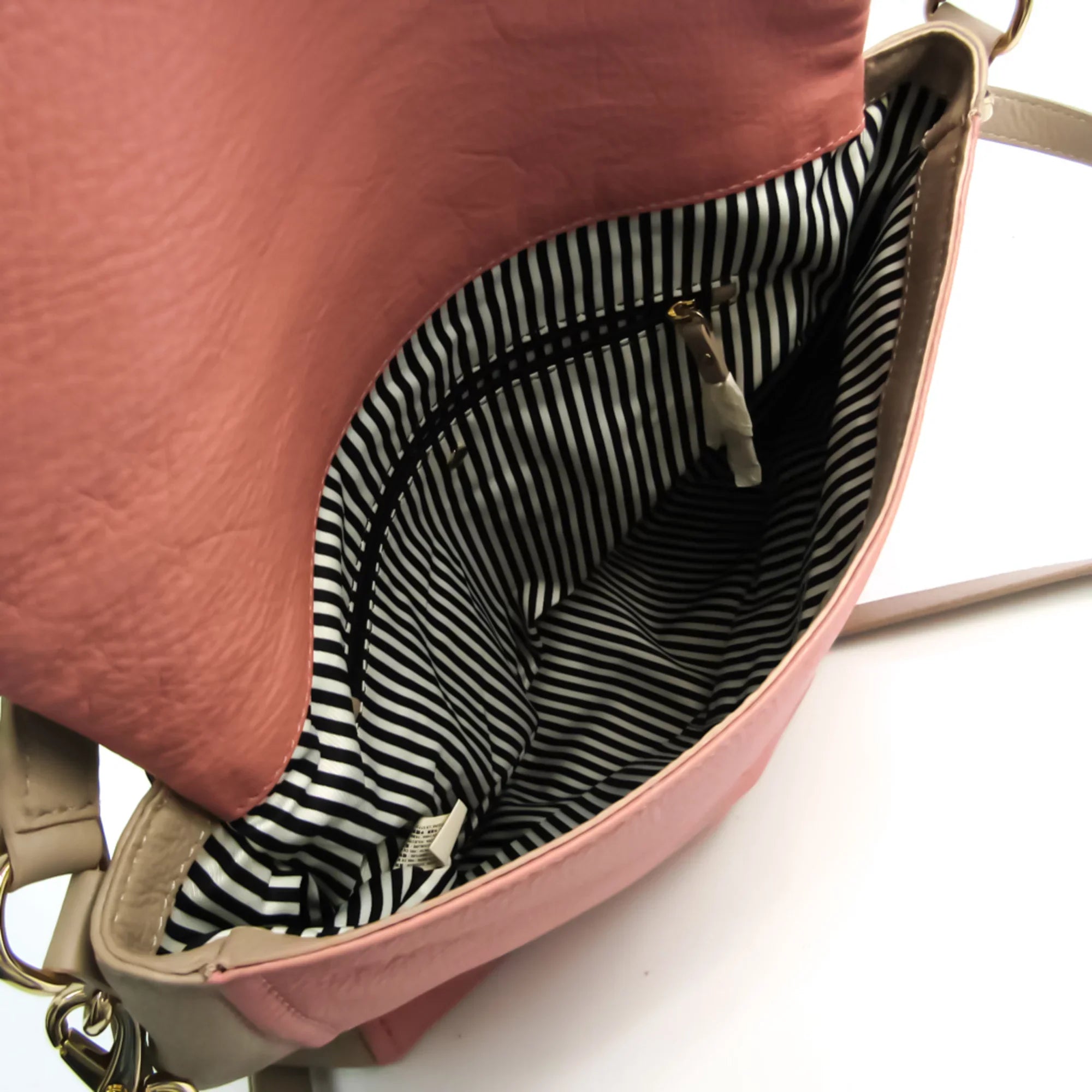 Pre-Owned Kate Spade    PXRU6018 Women's Leather Handbag,Shoulder Bag Grayish,Pink (Good)