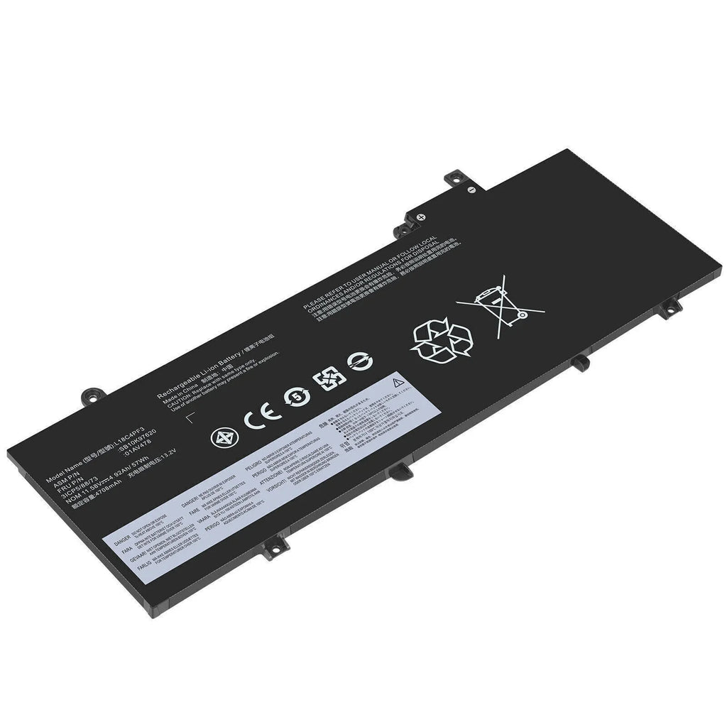 57Wh L17M3P72 Battery For Lenovo ThinkPad T480S 01AV478 SB10K97620 01AV479