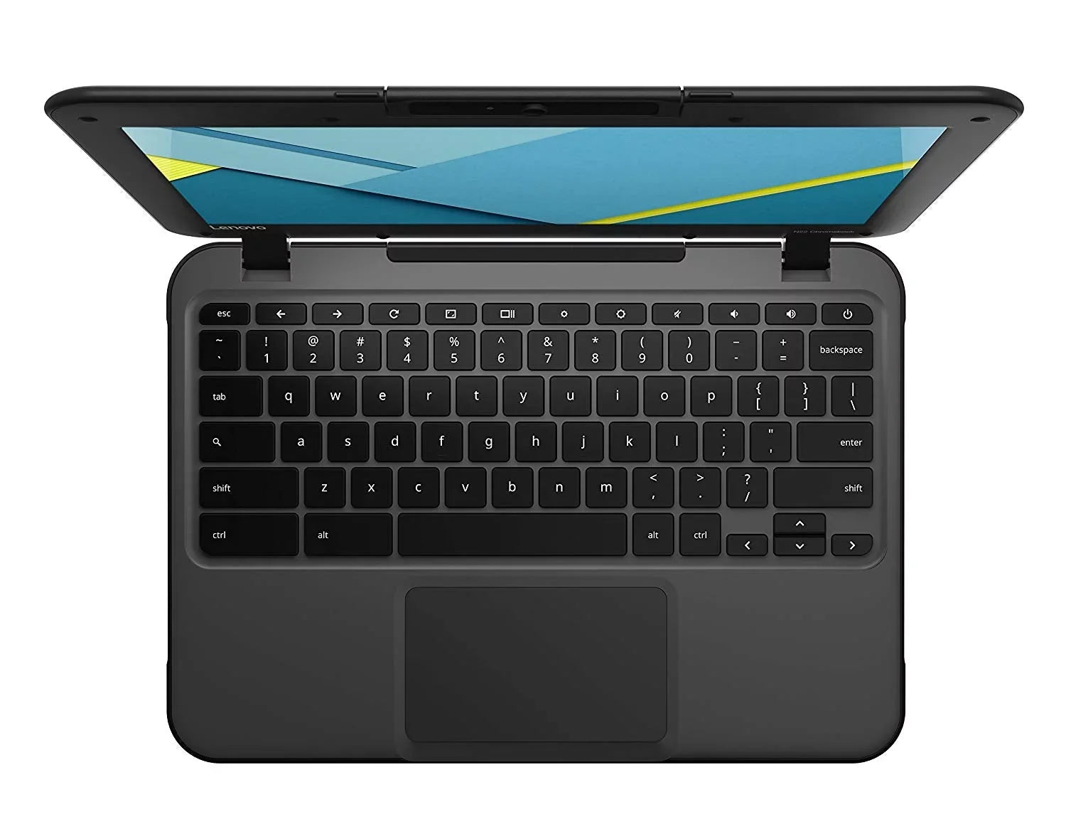 Restored Lenovo Chromebook N22 80SF Series 4GB 16GB  11.6" Display in Black (Refurbished)