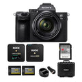 Sony Alpha a7  Mirrorless Camera with 28-70mm Lens and Wireless Mic Bundle