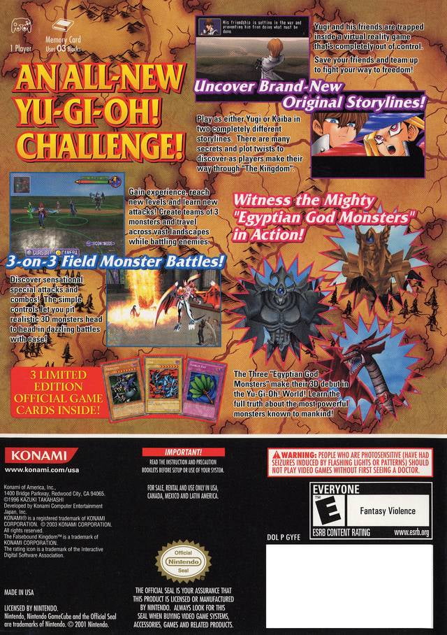 Yu-Gi-Oh! The Falsebound Kingdom - Nintendo GameCube