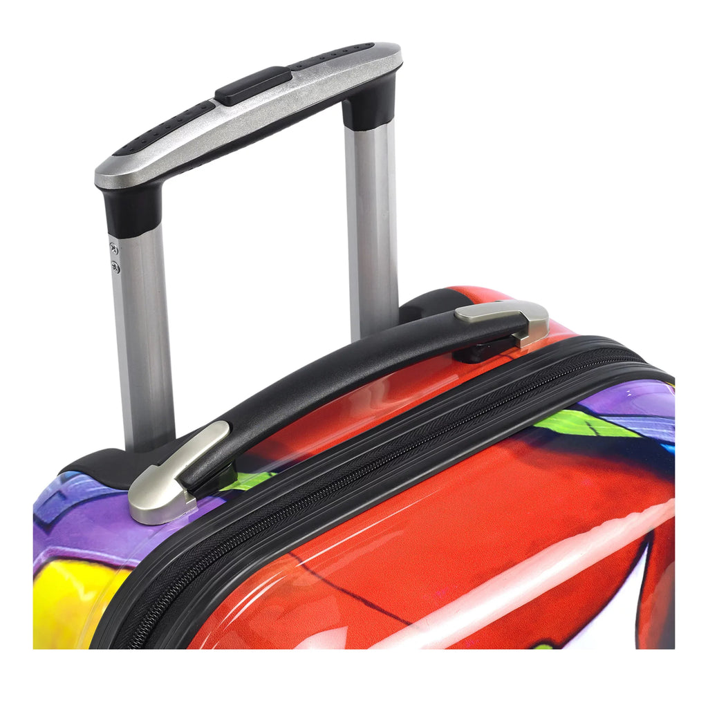 Dejuno 3-Piece Lightweight Hardside Spinner Upright Luggage Set - Jazz