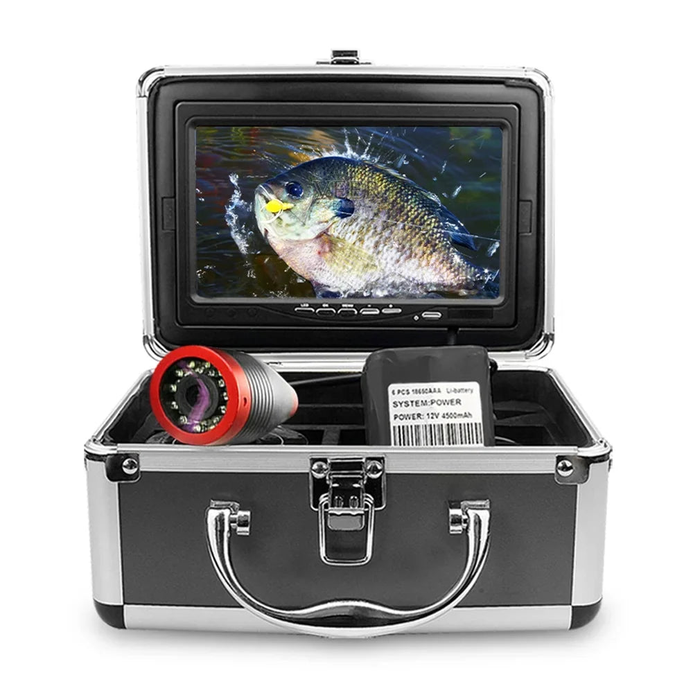 Erchang Underwater Fishing Camera Portable Fish Finder with 7 Inch  for Boat Kayak Lake Sea Fishing - Crystal Clear Imaging, User-friendly Design, Perfect for Fishing Enthusiasts