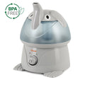 Crane Adorable Ultrasonic Cool Mist Humidifier, Elephant, 1 Gallon, -3186-1PK