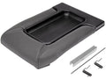 Console Lid - Dark Gray - Front Row with Split Bench Seat - Compatible with 2001 - 2006  Sierra 1500 2002 2003 2004 2005
