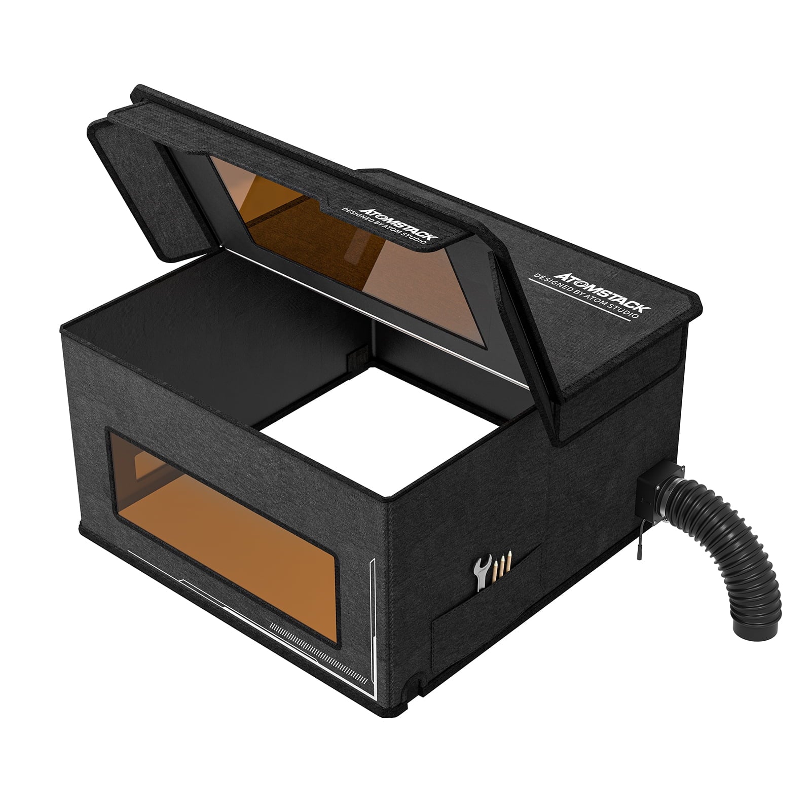 Protective Box,700x700x460mm Size Compatible Most  Pipe Eye Vent Cover A5 + Filter + P7 M40 P7 M40 Vent Filter A5 M30  Laser Vent Cousopo A5 + dsfen Demwa A5 + A5 M30 Vent