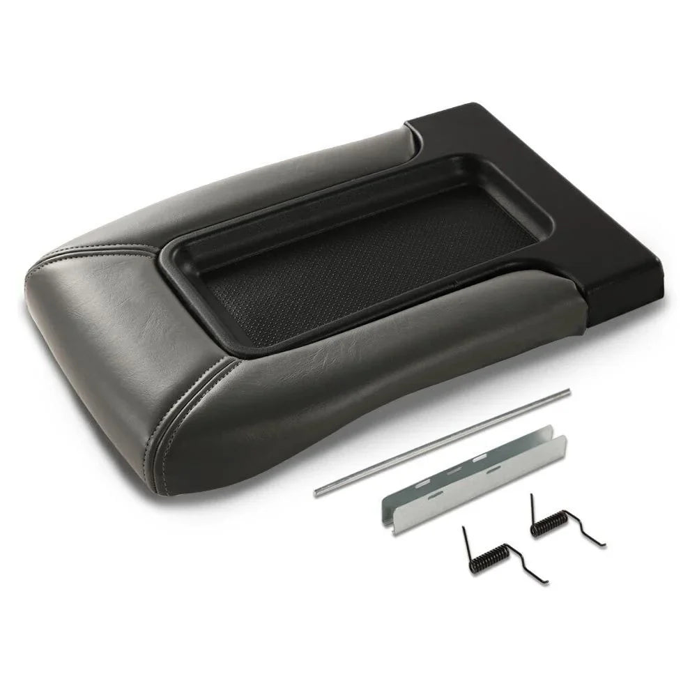 Teledu Center Console Fit for 99-07 Chevy Silverado  Lid Arm Rest Latch