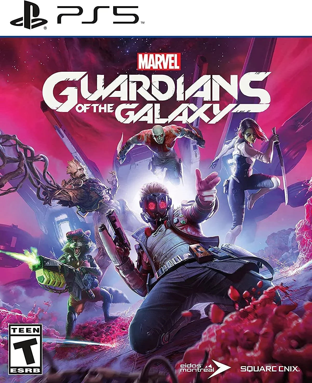 Play-Station-5 825GB Disk Console,  Blu-ray, One Wireless Controller, P-S-5 Games Marvel’s Guardians of the Galaxy and  Ratchet & Clank: Rift Apart with Mazepoly Dual Charger Dock